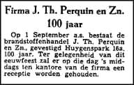 advertentie in 1952